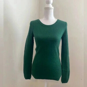 FENN WRIGHT MANSON Cashmere Hunter Green Sweater Size Small